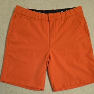 Good Good Men's Golf Shorts Size 34 Salmon Orange Color